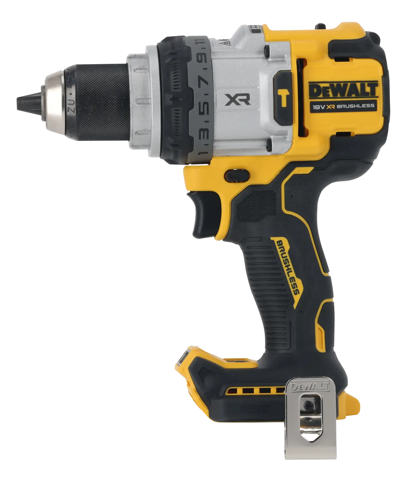 18V XR premium hiiliharjaton akkuiskuporakone, runko, TSTAK