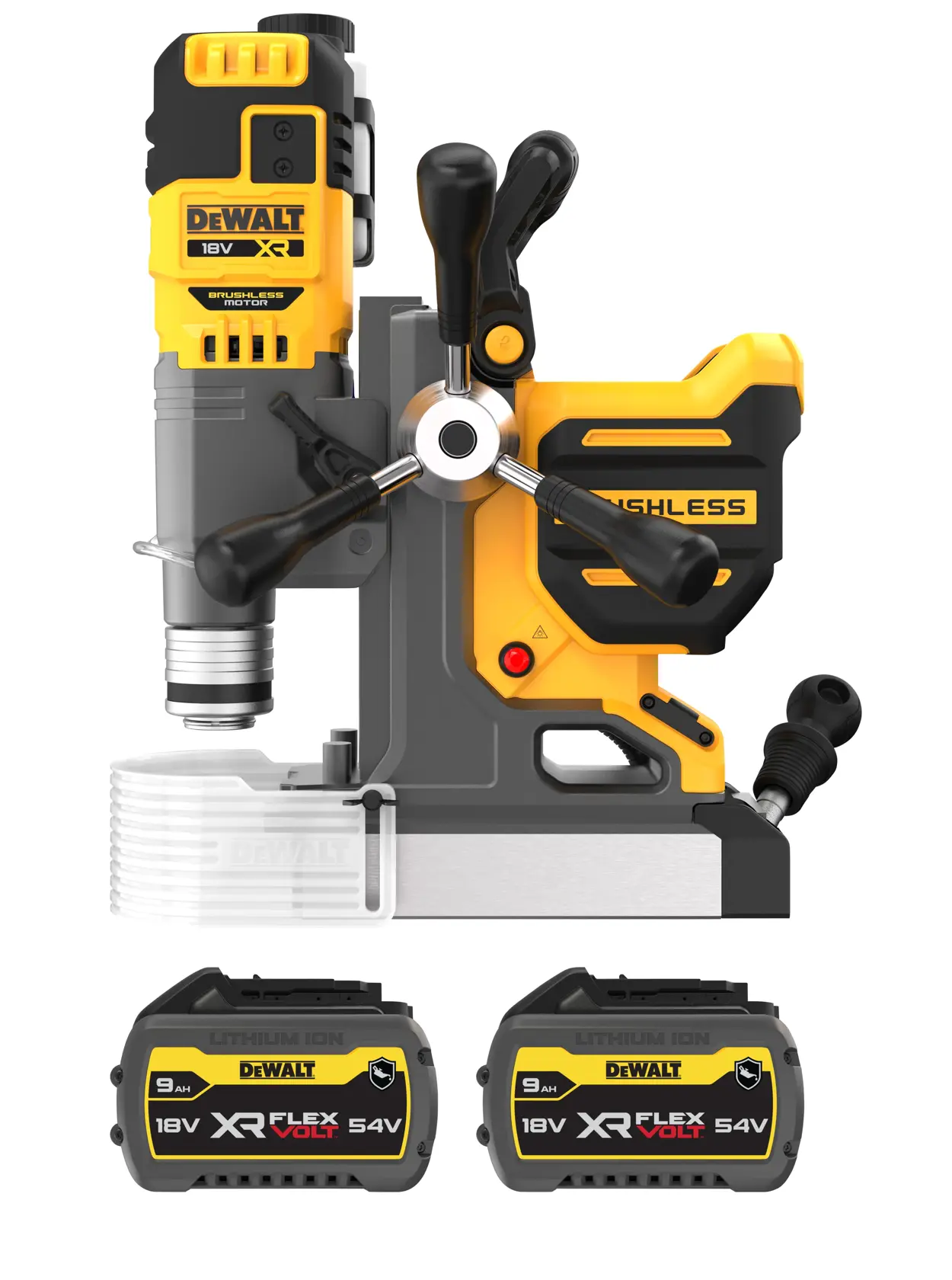18V XR akkukäyttöinen magneettiporakone, 2 x 9,0 Ah GFN -akku