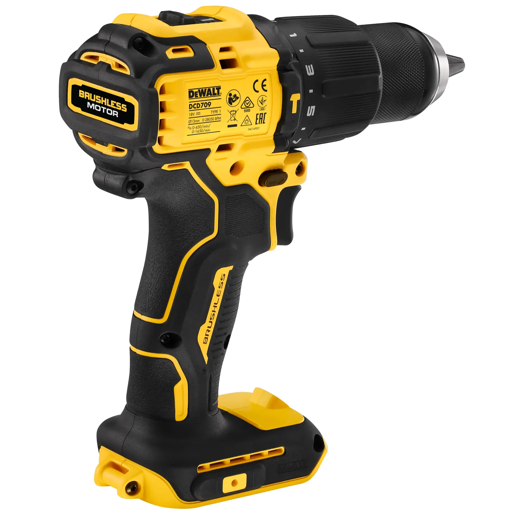 18V XR kompakti iskuporakone - 2 X 2Ah