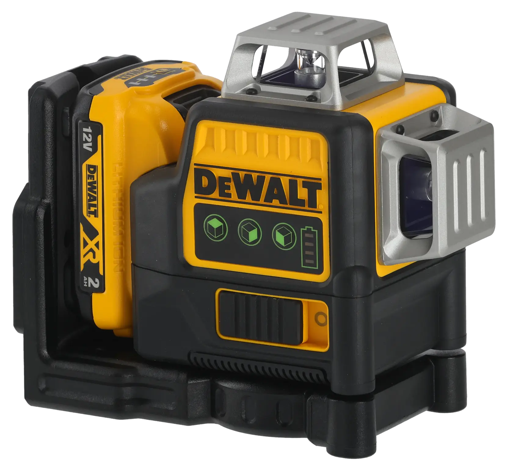 DEWALT® 12V XR® 3 x 360 ristilinjalaser, 1 x 2Ah