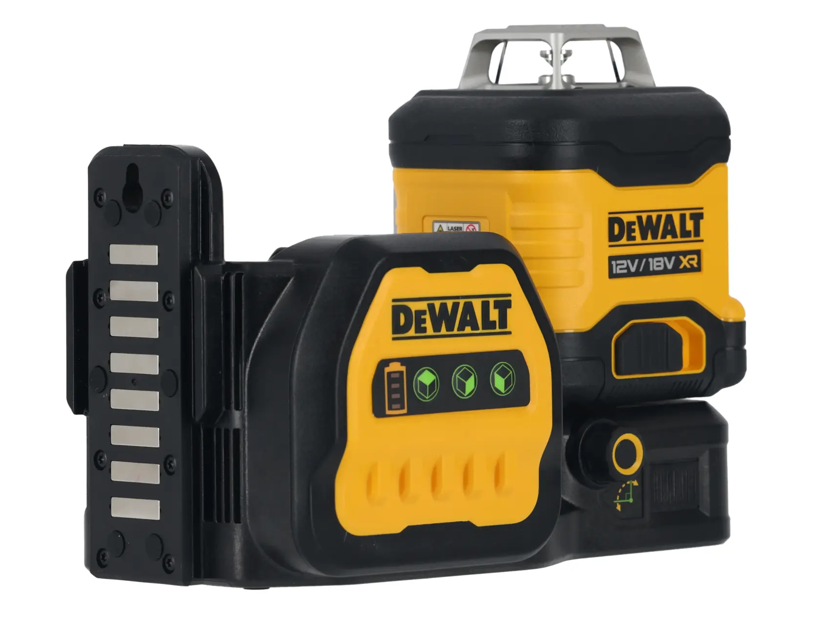 12V / 18V XR 3 X 360 ristilinjalaser, vihdeä säde, runko