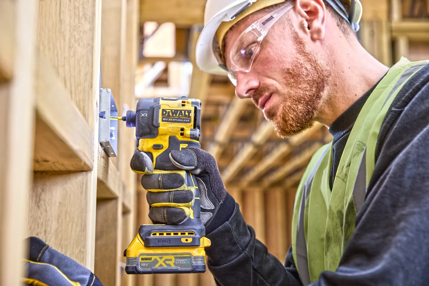18V XR hiiliharjaton hydraulinen akkuiskuruuvinväännin, runko