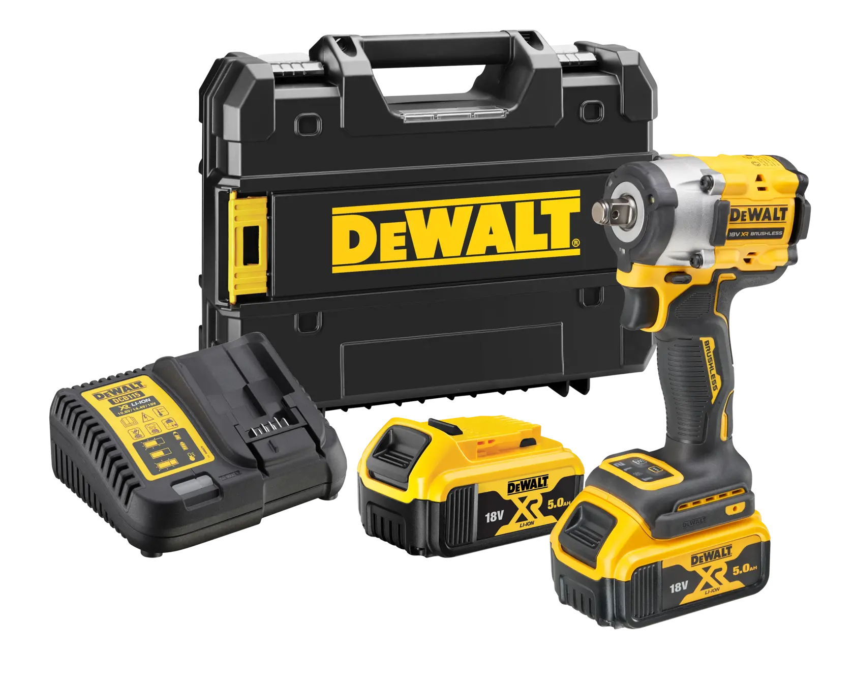DEWALT logo centered on a white background.