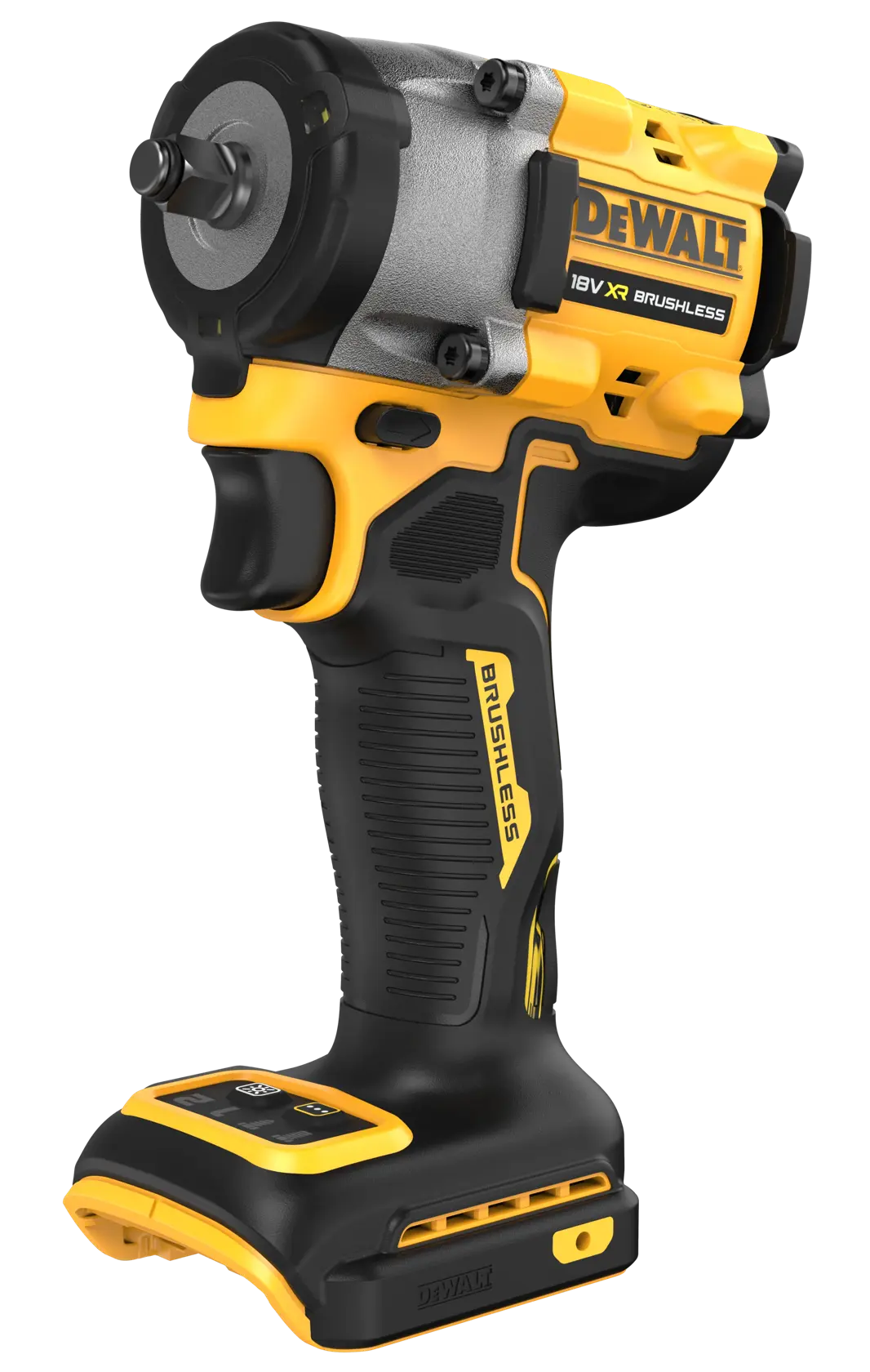 18V XR hiiliharjaton kompakti 3/8" iskumutterinväännin (Hog Ring -kiinnitys), runko