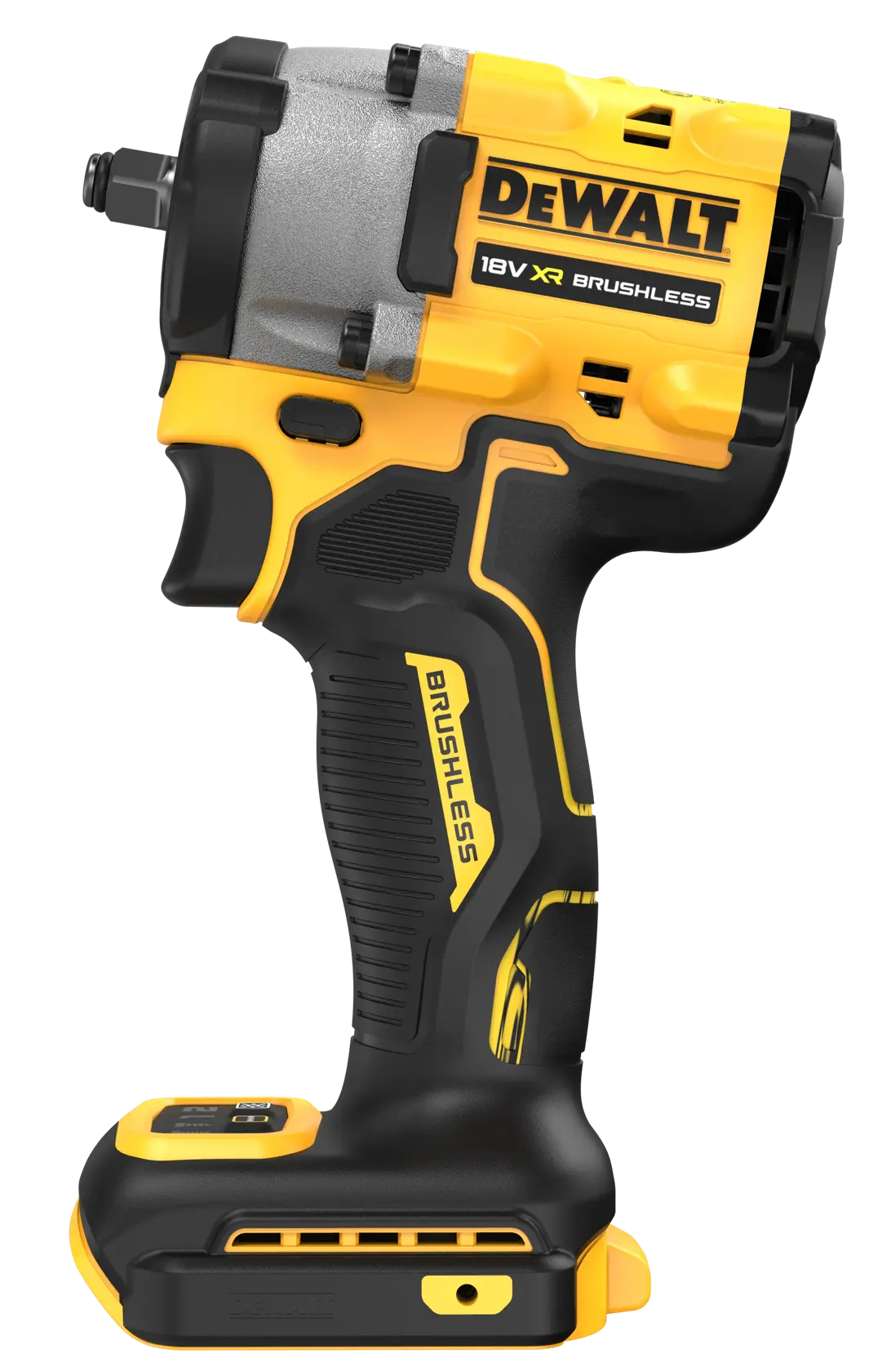 18V XR hiiliharjaton kompakti 3/8" iskumutterinväännin (Hog Ring -kiinnitys), runko