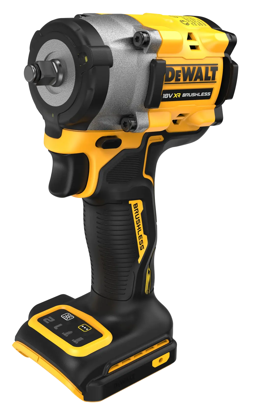 18V XR hiiliharjaton kompakti 3/8" iskumutterinväännin (Hog Ring -kiinnitys), runko