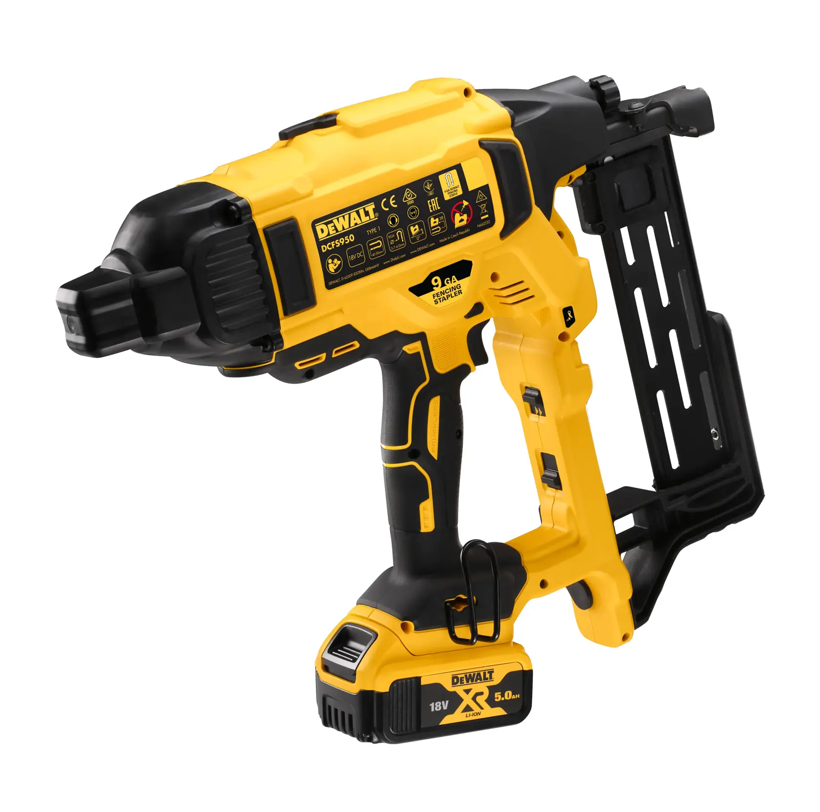 18V XR hiiliharjaton sinkilänaulain - 2 X 5Ah