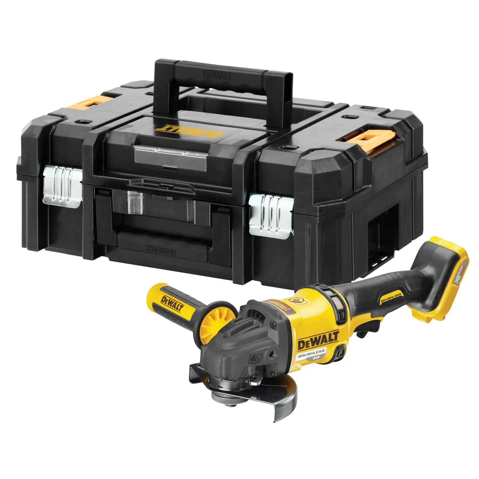 54V XR FLEXVOLT 125 mm -kulmahiomakone, runko