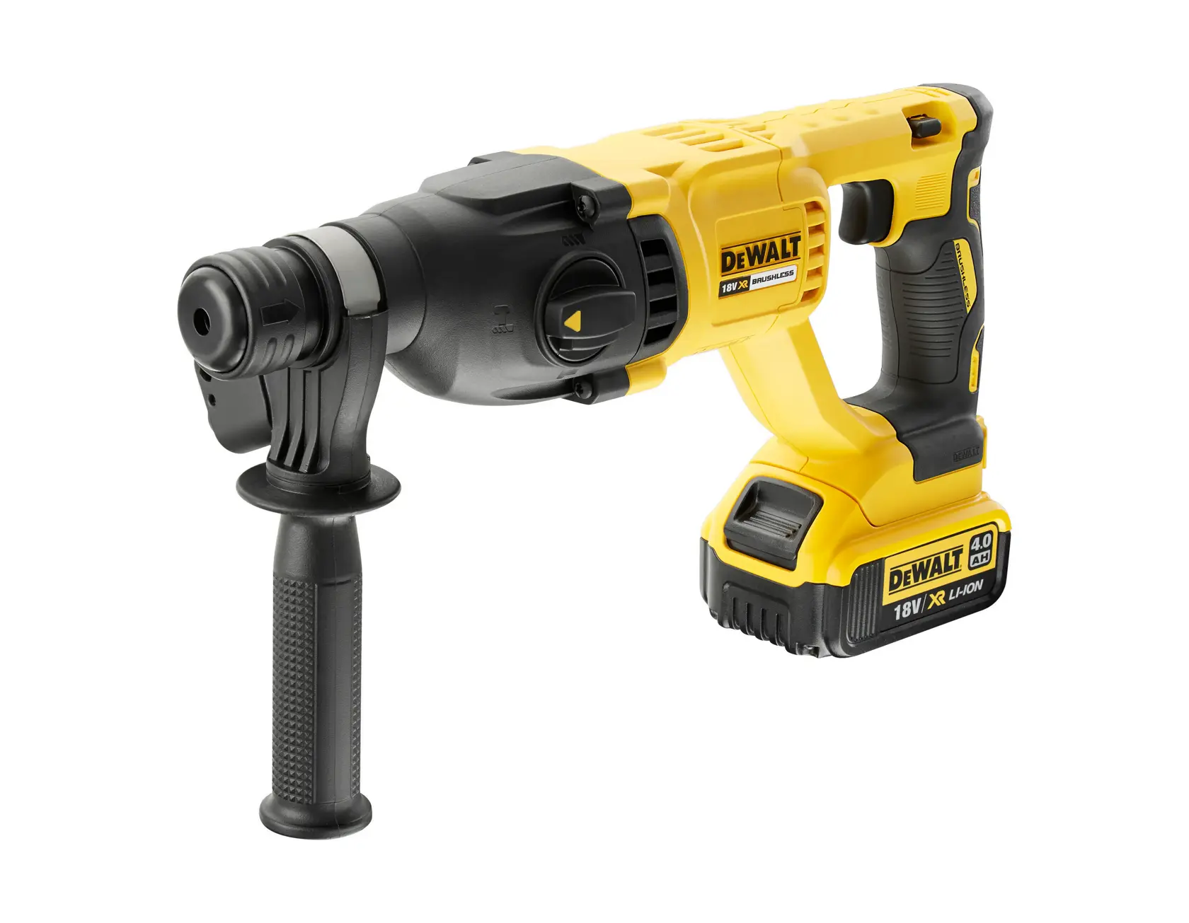 18V XR SDS+-poravasara D-kahvalla 2,7J, 4 Ah