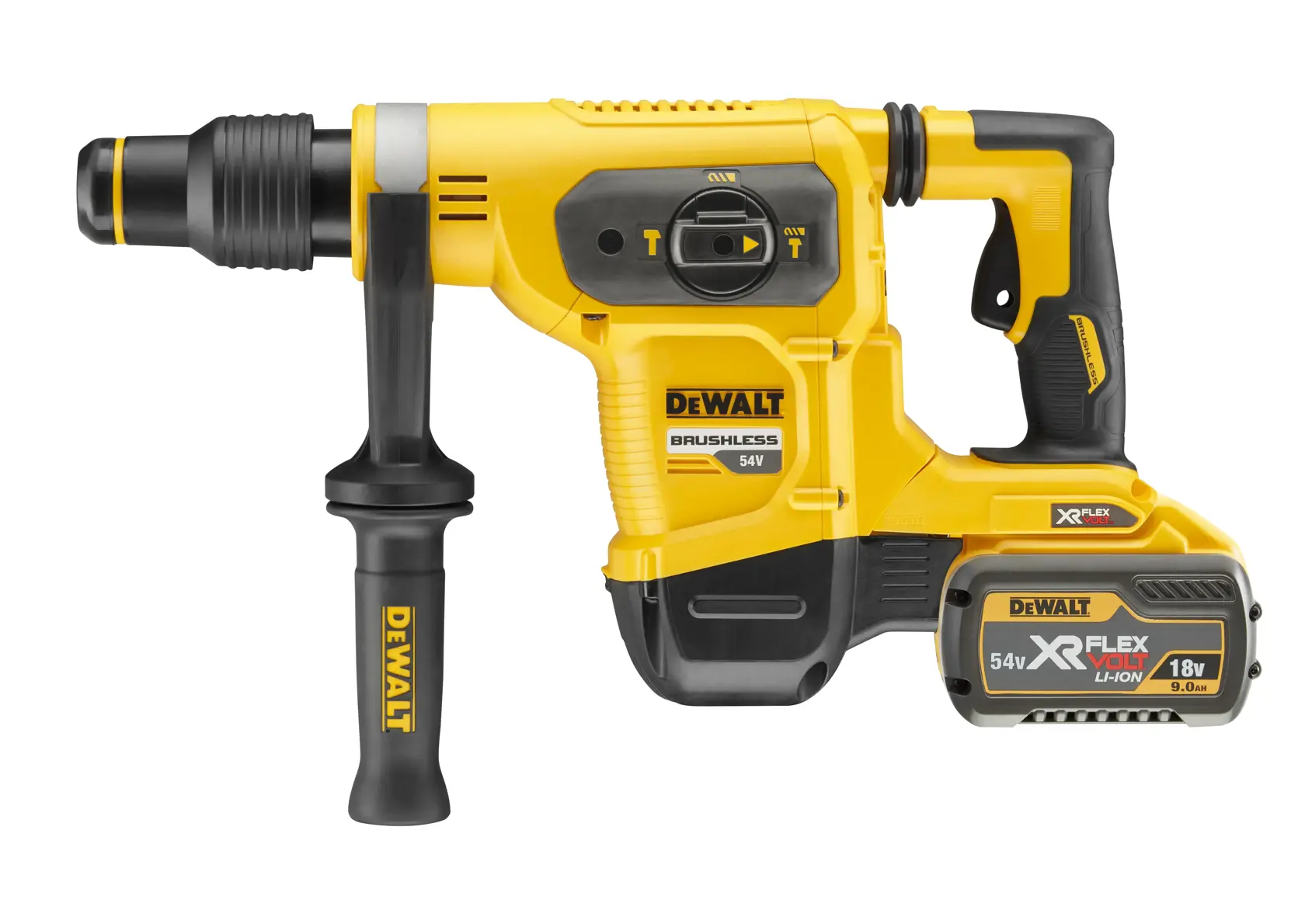 54V XR FLEXVOLT MAX-poravasara 3-toiminen, 2 x 9 Ah
