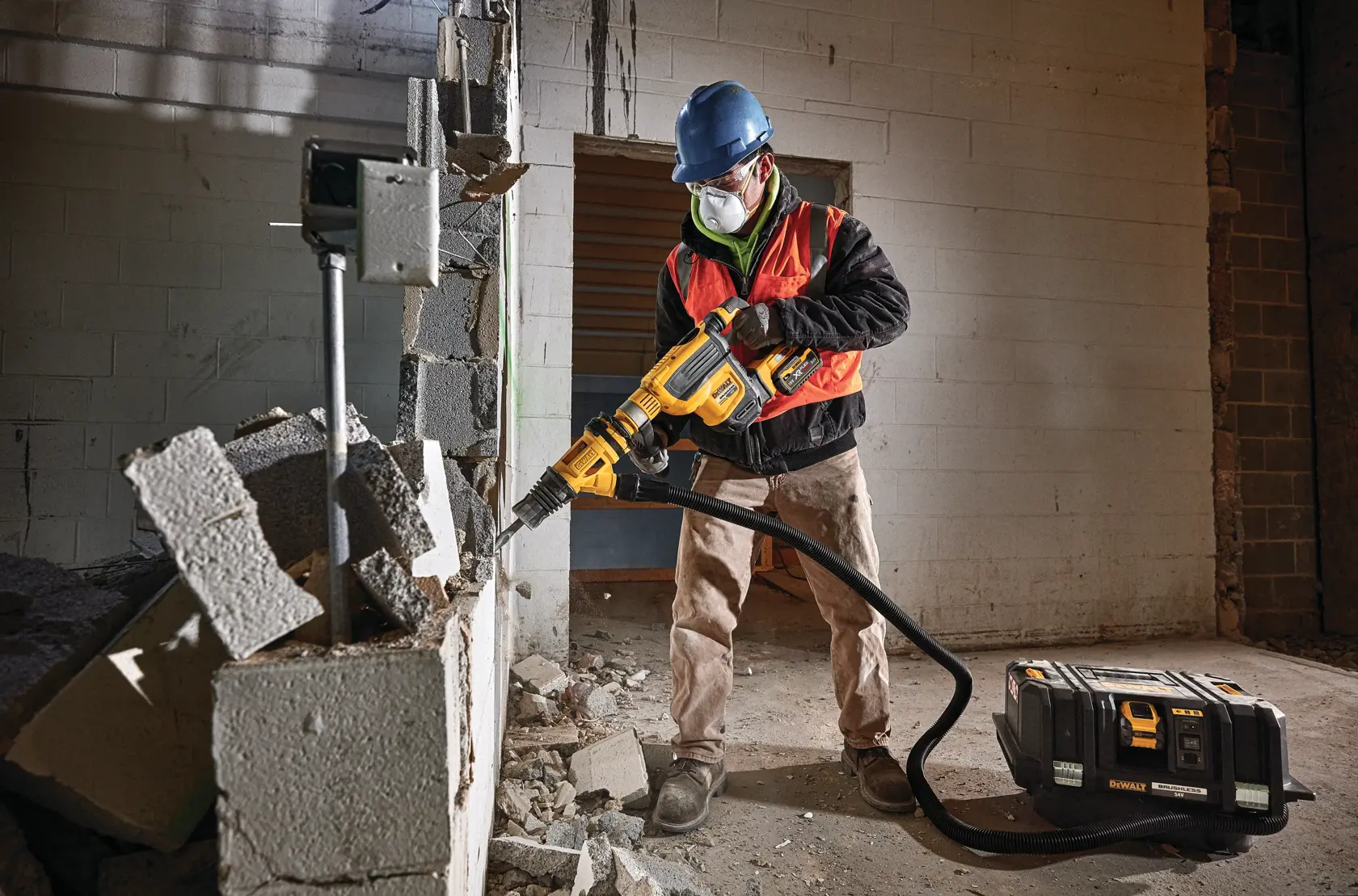 54V XR FLEXVOLT 45mm SDS-Max poravasara , runko