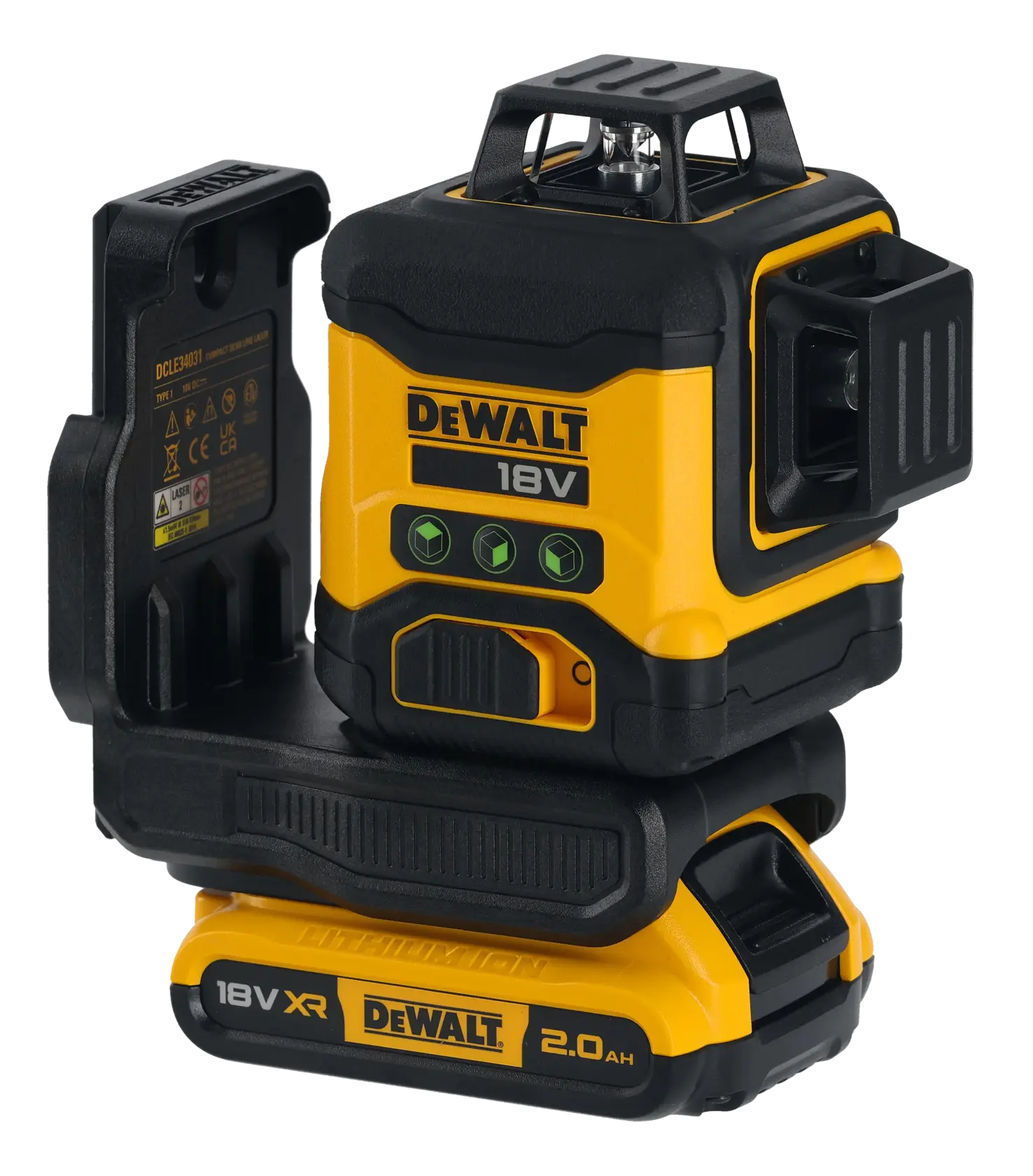 18V kompakti 3 X 360 laserkitti (DCLE34031)