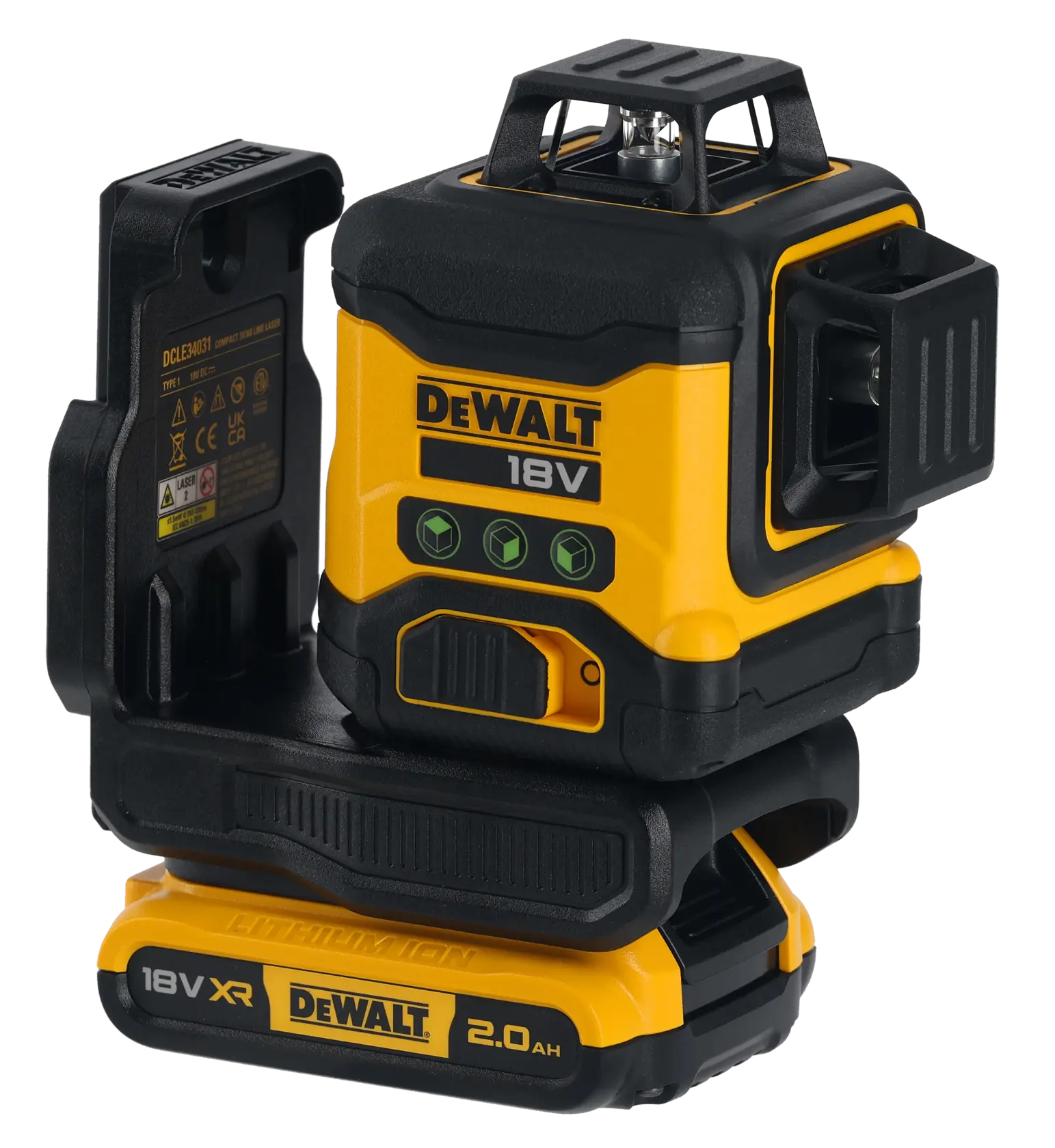18V XR kompakti 3x360 Laser Kit