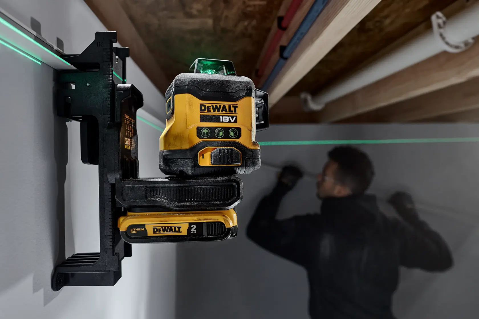 18V XR kompakti 3x360 Laser Kit