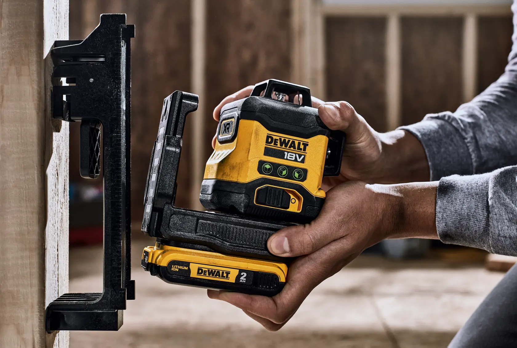 18V XR kompakti 3x360 Laser Kit