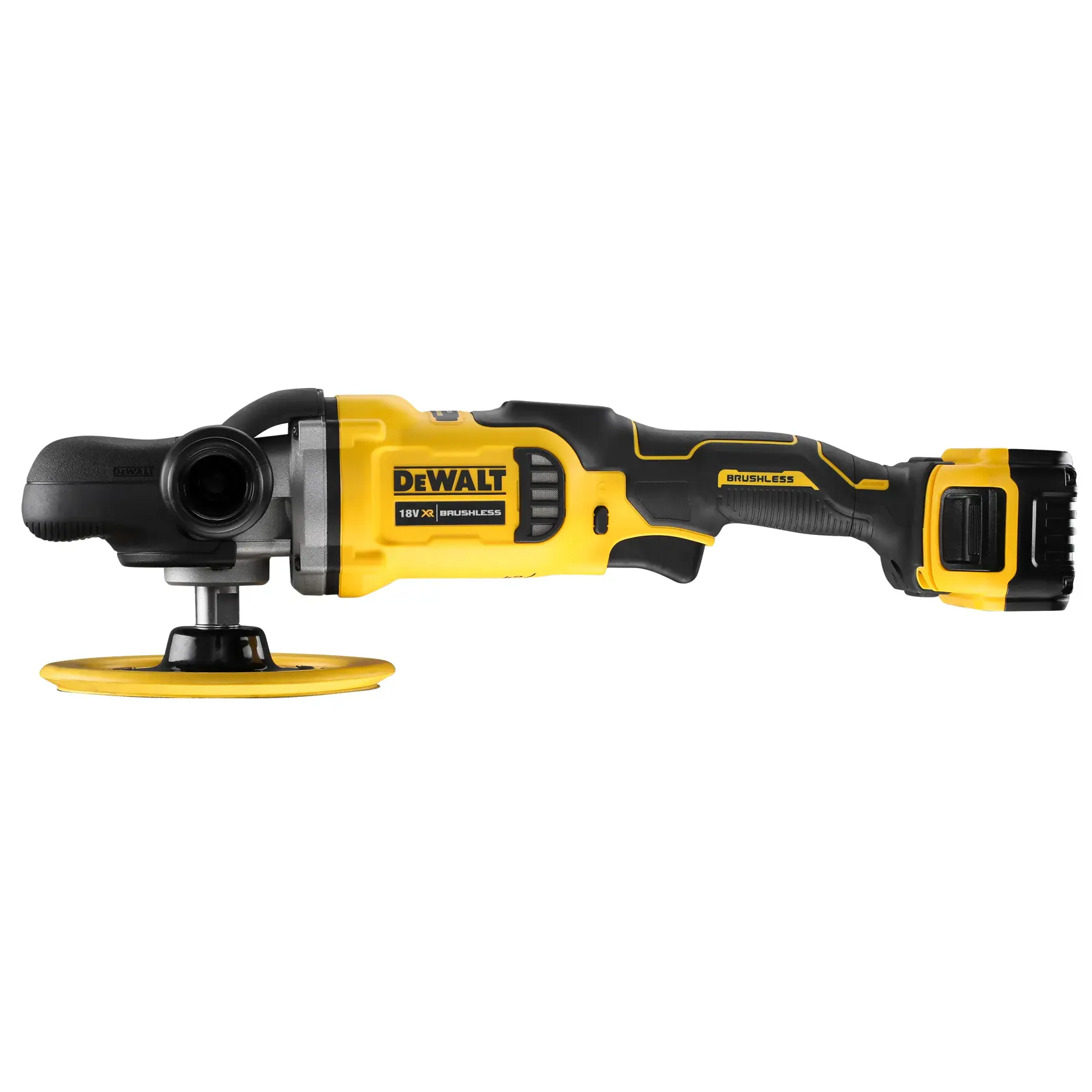 18V XR hiiliharjaton kiillotuskone - 2 X 5Ah