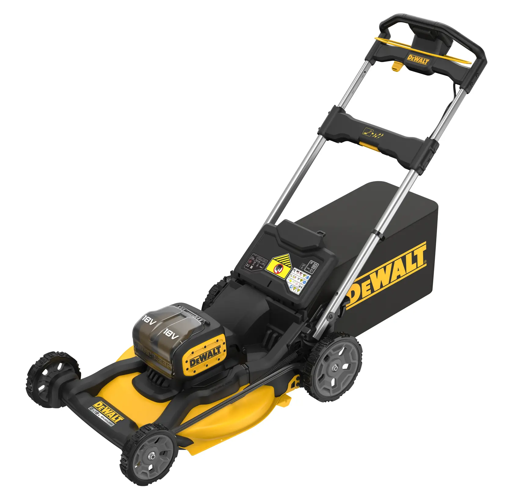 2 x 18V XR työnnettävä ruohonleikkuri, runko