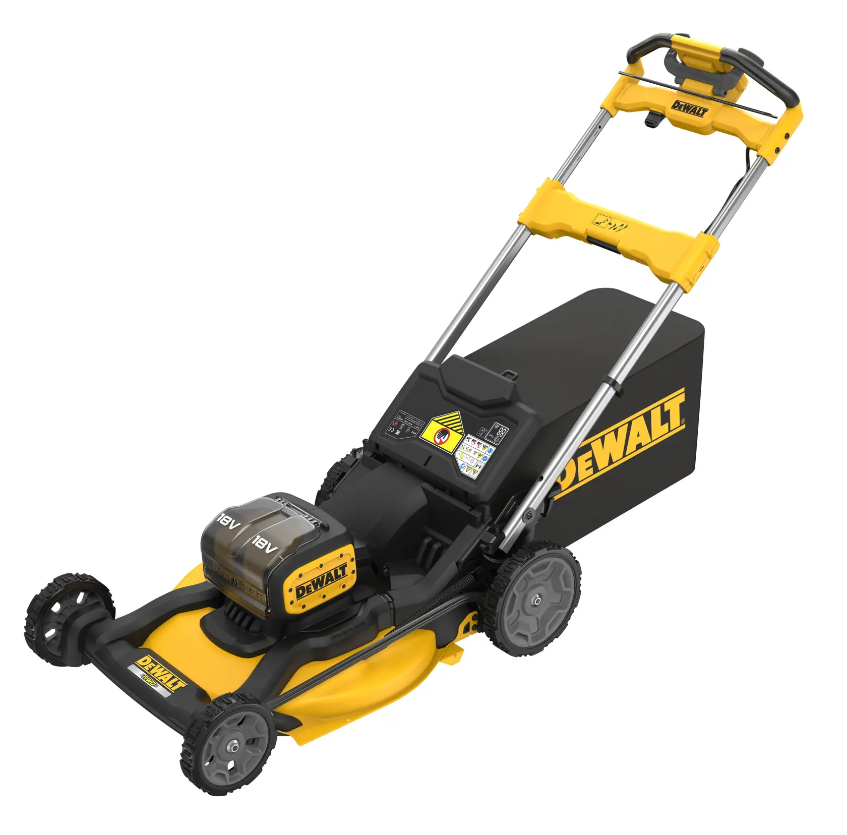 2 x 18V XR itsevetävä ruohonleikkuri, runko