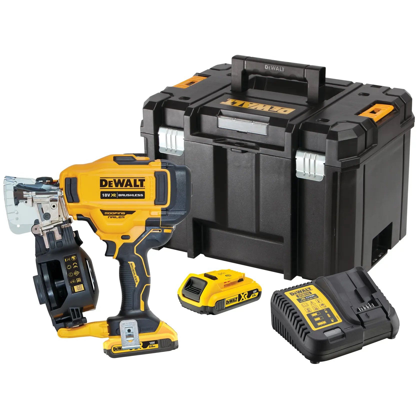 DEWALT logo centered on a white background.