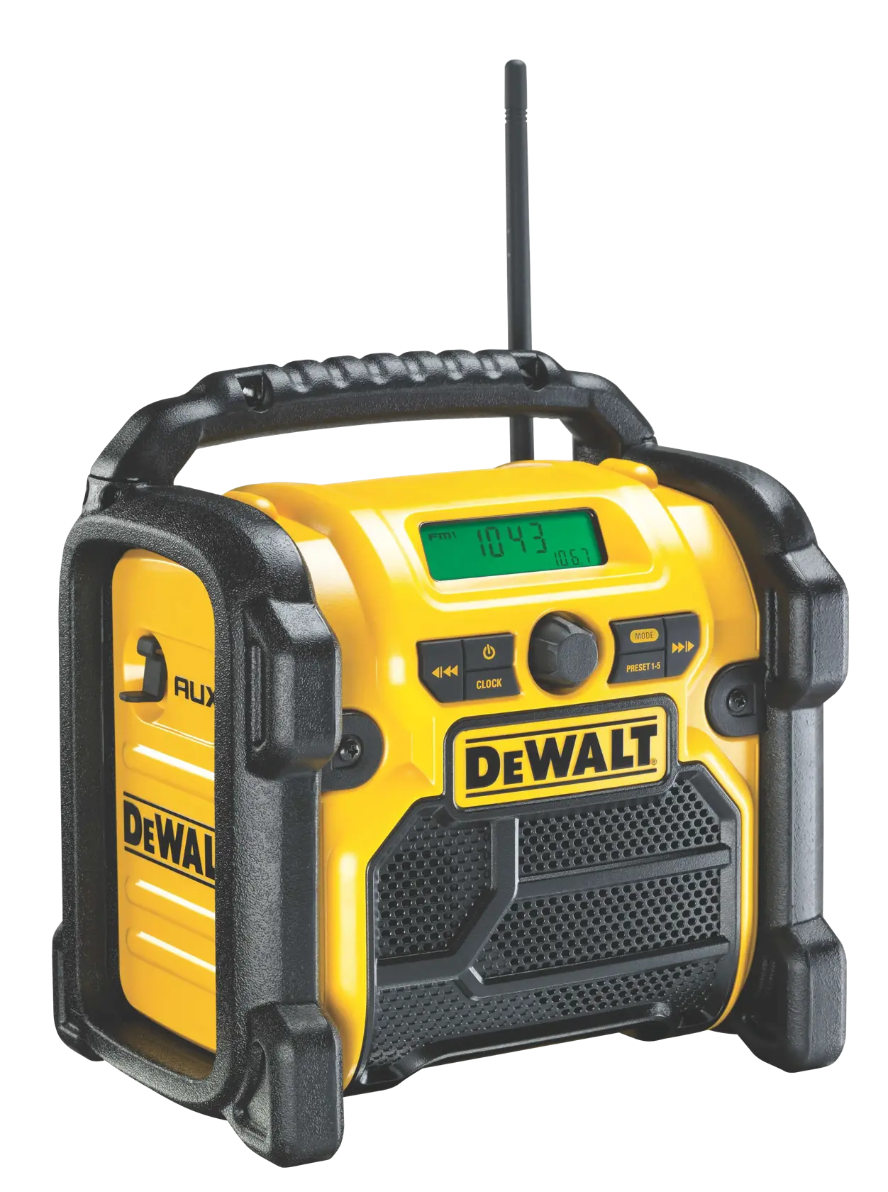 DEWALT® XR® akkukäyttöinen AM/FM Compact radio, runko