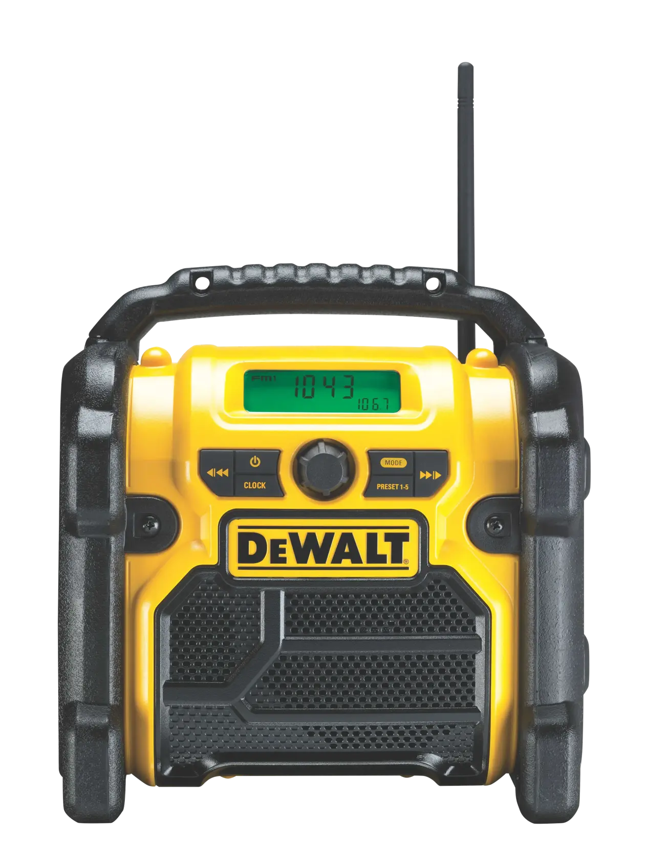 DEWALT® XR® akkukäyttöinen AM/FM Compact radio, runko