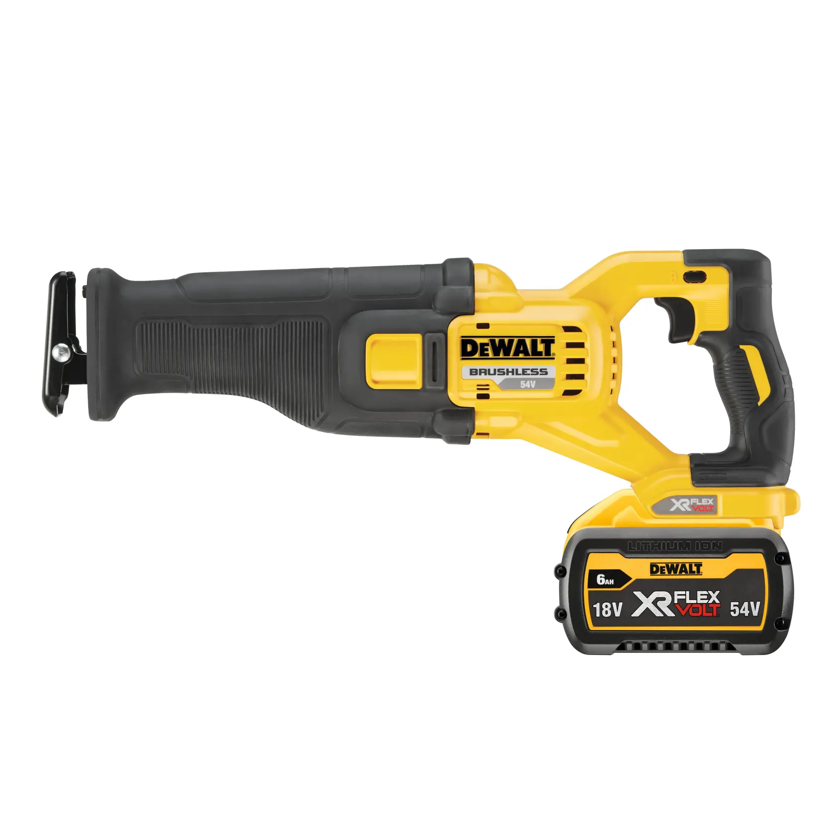 54V XR FLEXVOLT -puukkosaha, 2 x 6 Ah
