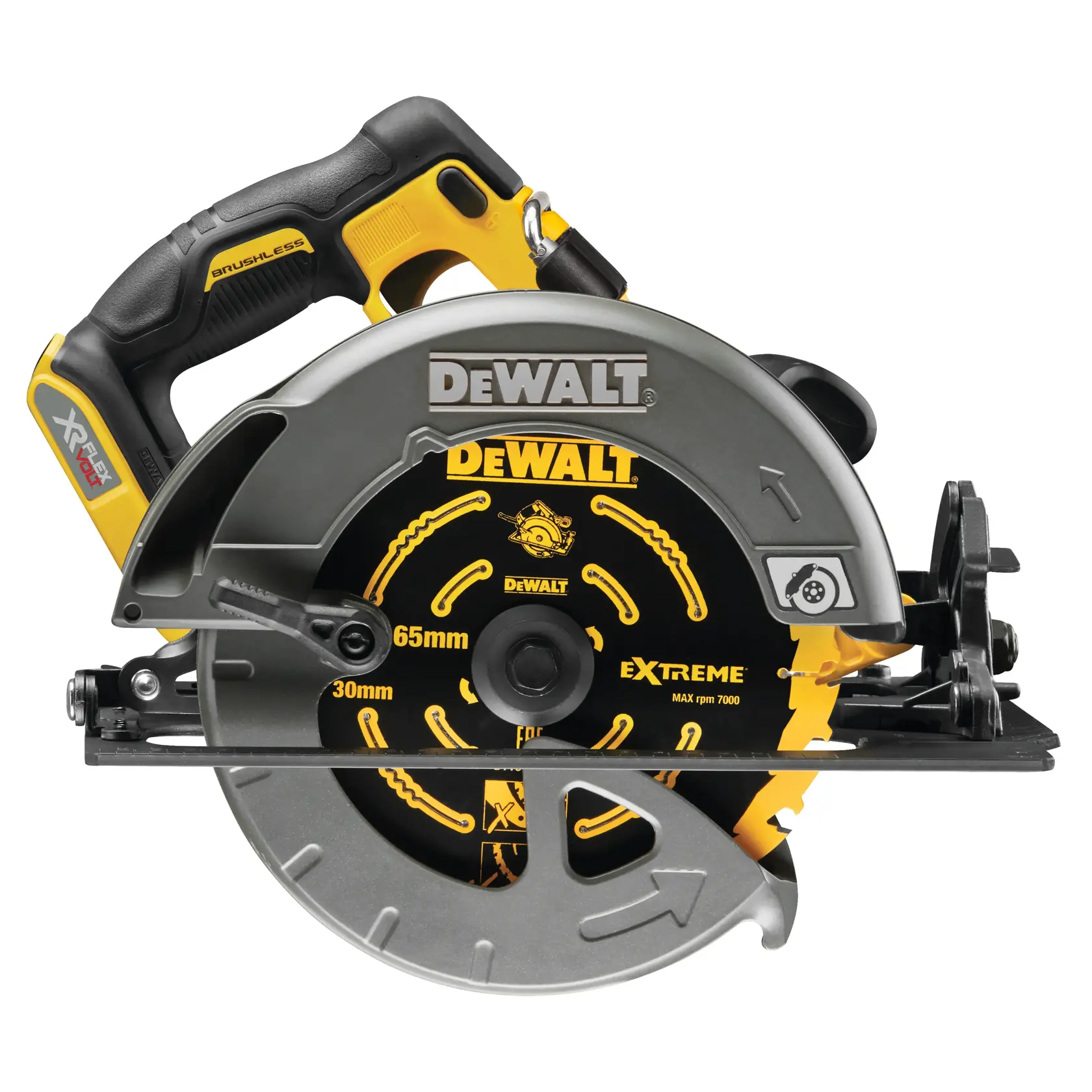 54V XR FLEXVOLT 190 mm -pyörösaha, runko
