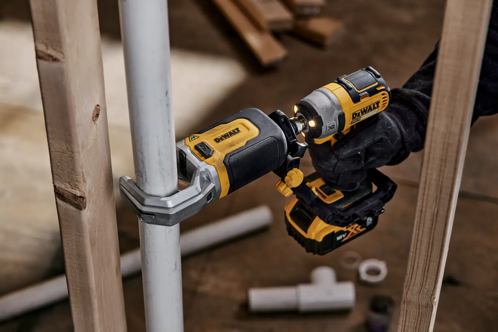 IMPACT CONNECT™ PVC/PEX-putkileikkuri -lisäosa
