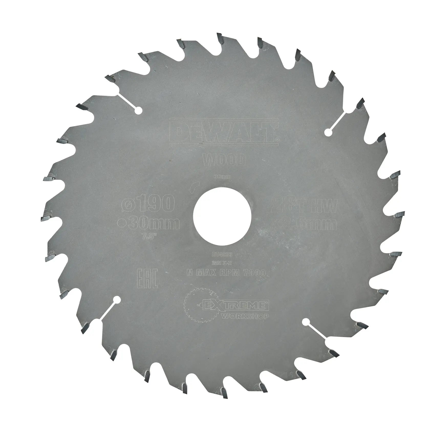 DEWALT logo centered on a white background.
