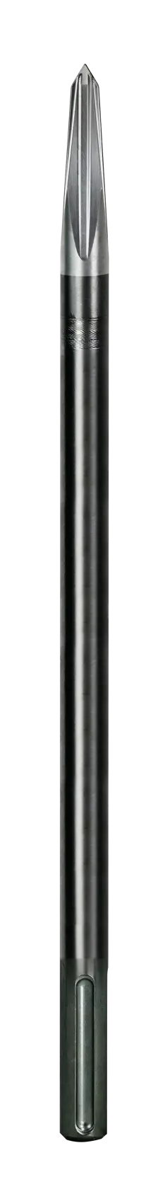A DEWALT DT6888 pointed chisel for use with power tools, shown upright against a plain white background.