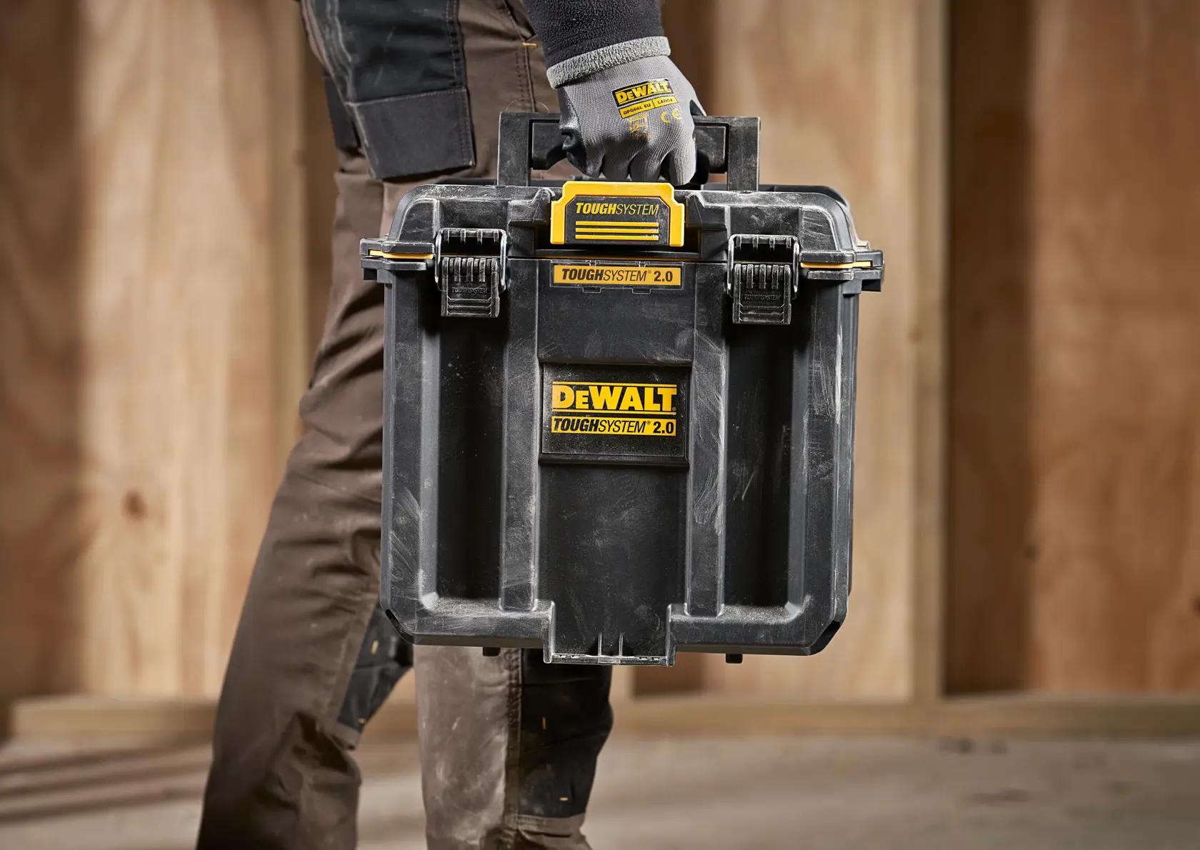 DEWALT® TOUGHSYSTEM® 2.0 kompakti syvä työkalulaatikko