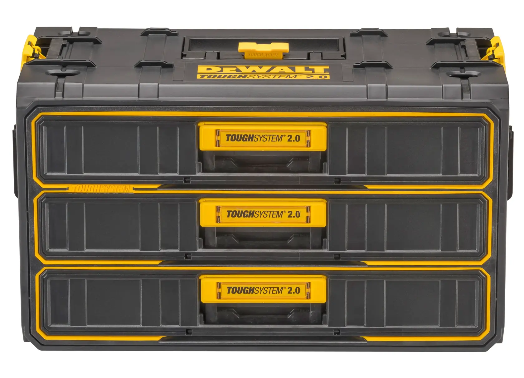 DEWALT® ToughSystem® 2.0 säilytysyksikkö kolmella vetolaatikolla