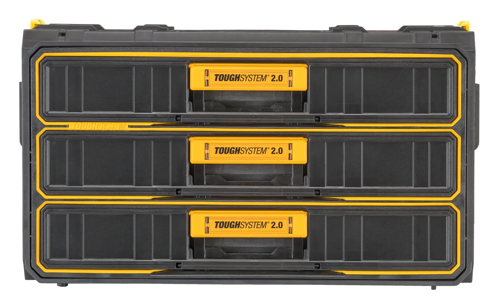 DEWALT® ToughSystem® 2.0 säilytysyksikkö kolmella vetolaatikolla